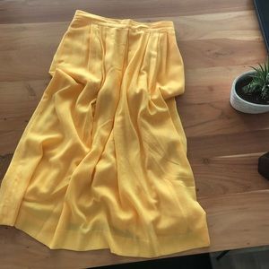 Vintage Mister Leonard Yellow Skirt
